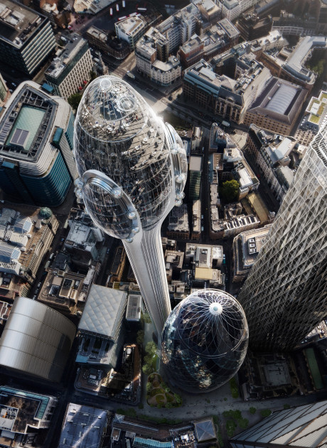 Foster Partners Designs The Tulip Tourist Tower Alongside The In