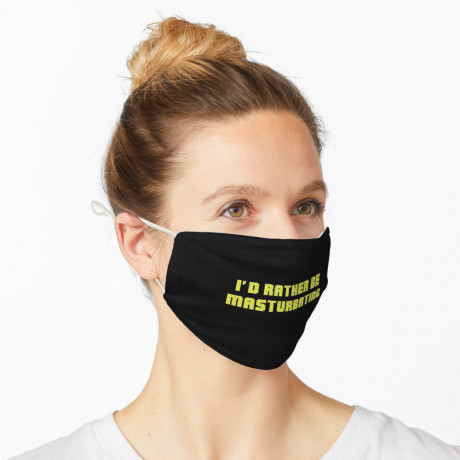 I D Rather Be Masturbating Mask For Sale Flippinsg