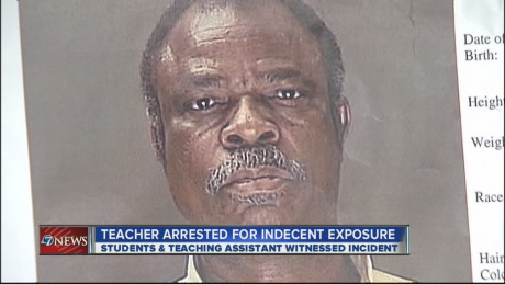 Teacher Caught Masturbating Class