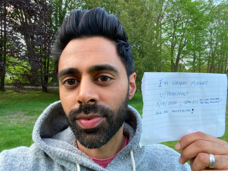I M Hasan Minhaj And I M The Host Of Patriot Act On Netflix R